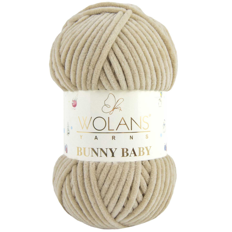 картинка Wolans BUNNY BABY-45 светло-бежевый от магазина Пряжа Макошь Ярославль