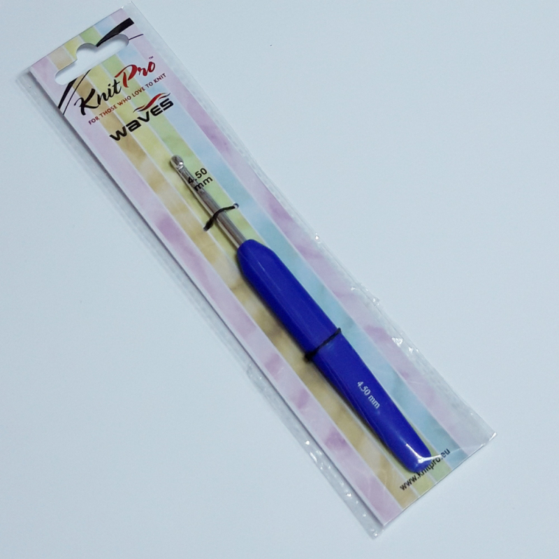 картинка Knit Pro Крючок с эргономичной ручкой Waves-4.5мм от магазина Пряжа Макошь Ярославль