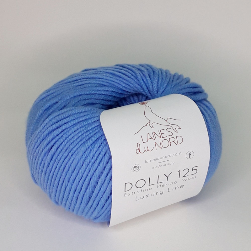 картинка Laines du Nord DOLLY 125 цв.016-голубой от магазина Пряжа Макошь Ярославль