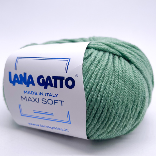 картинка Lana Gatto MAXI SOFT-14602 зеленый от магазина Пряжа Макошь Ярославль