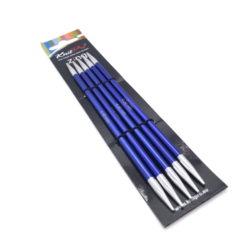 картинка Knit Pro Zing-Спицы чулочные 20см*4.5мм от магазина Пряжа Макошь Ярославль