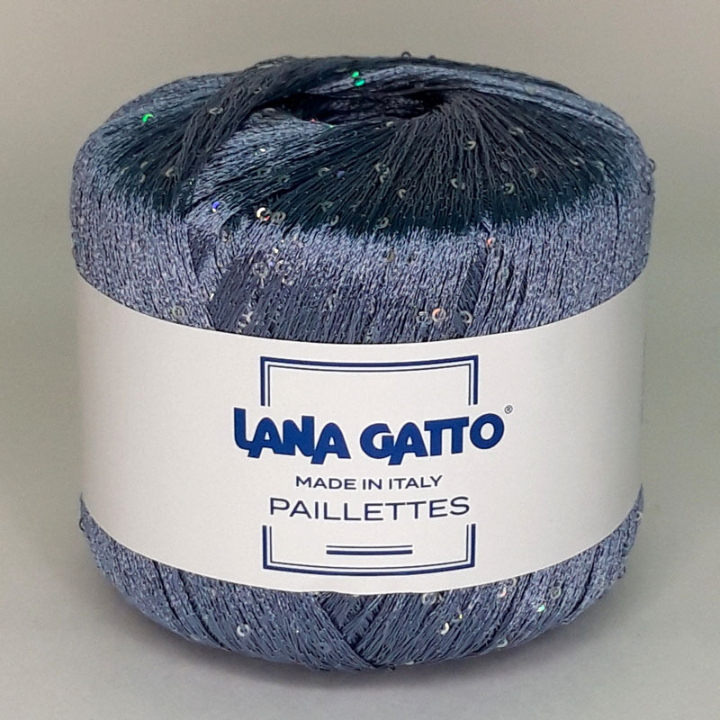 картинка Lana Gatto PAILLETTES LG-8604 цв.голубой от магазина Пряжа Макошь Ярославль