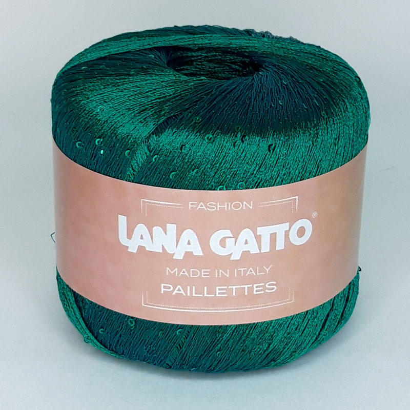 картинка Lana Gatto PAILLETTES LG-8937 цв.изумруд от магазина Пряжа Макошь Ярославль