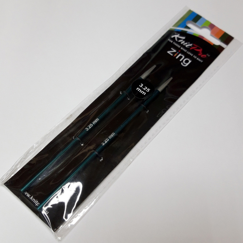 картинка Knit Pro Спицы съемные Zing 3.25мм для тросика 28-126см 47512 от магазина Пряжа Макошь Ярославль