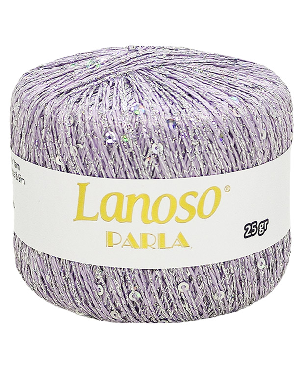 картинка Lanoso PARLA-4751 нежно-сиреневый с серебром от магазина Пряжа Макошь Ярославль