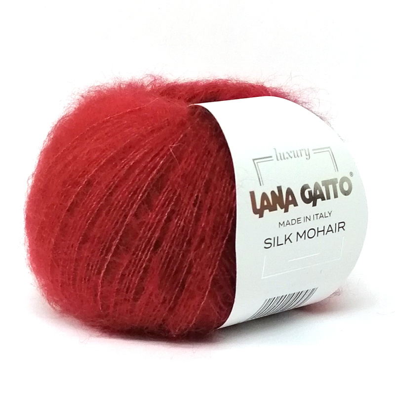 картинка Lana Gatto SILK MOHAIR-6020 красный от магазина Пряжа Макошь Ярославль