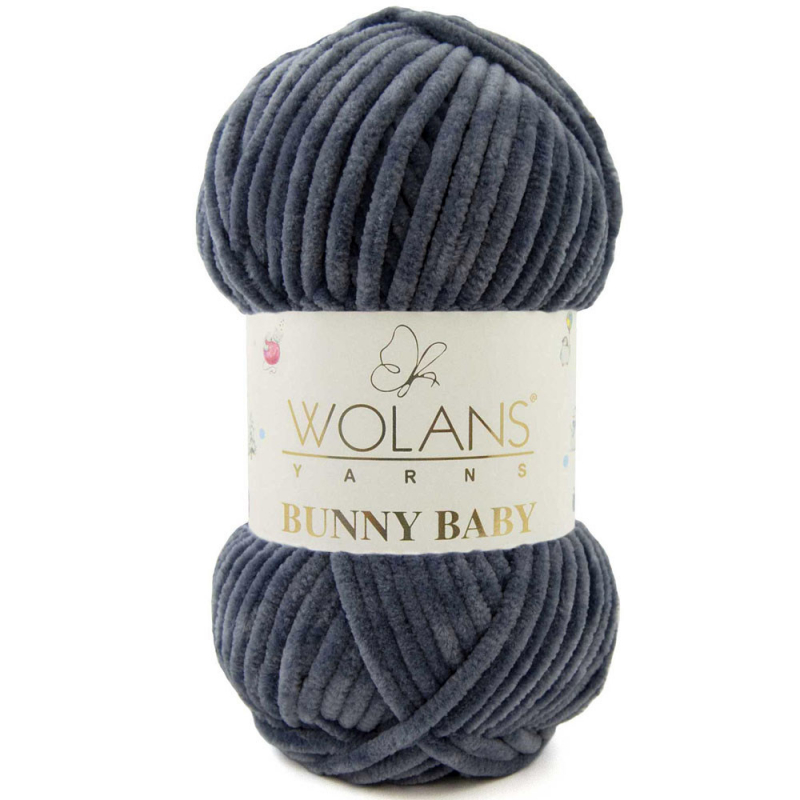 картинка Wolans BUNNY BABY-30 мышинный от магазина Пряжа Макошь Ярославль