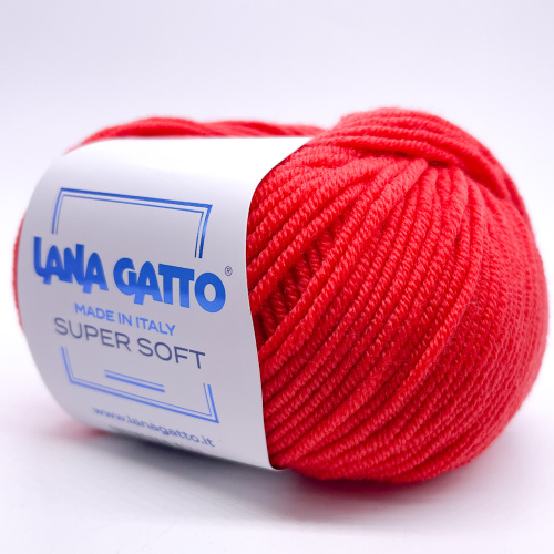 картинка Lana Gatto SUPER SOFT-19002 красный от магазина Пряжа Макошь Ярославль
