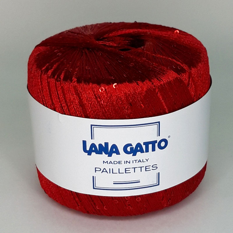 картинка Lana Gatto PAILLETTES LG-30101 цв.красный от магазина Пряжа Макошь Ярославль