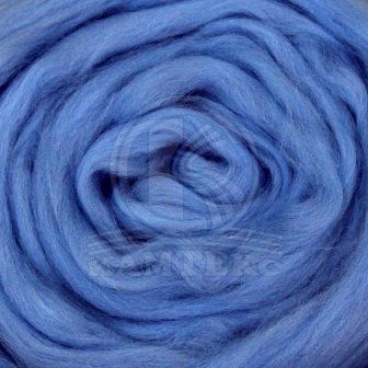 картинка Шерсть для валяния КАМТЕКС-015 голубой  от магазина Пряжа Макошь Ярославль