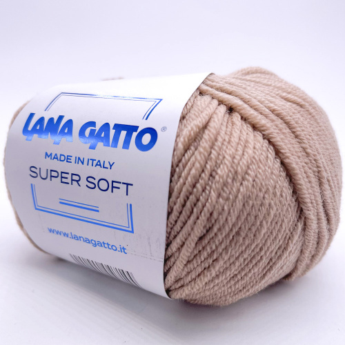 картинка Lana Gatto SUPER SOFT-10046 темно-бежевый от магазина Пряжа Макошь Ярославль