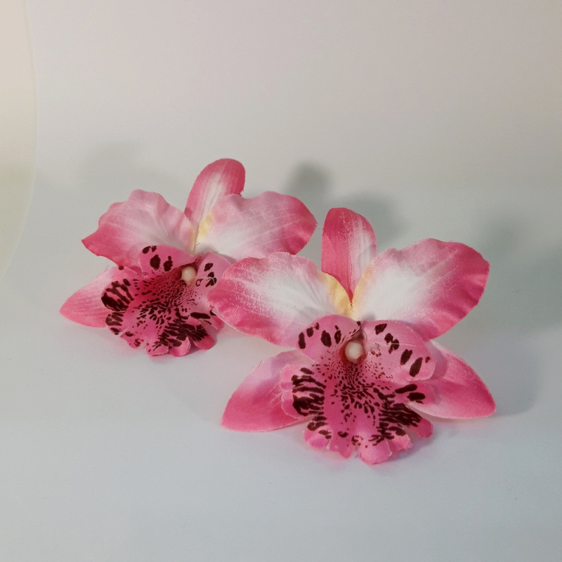 картинка Цветы орхидеи 7см х 2шт. цв.розовый от магазина Пряжа Макошь Ярославль