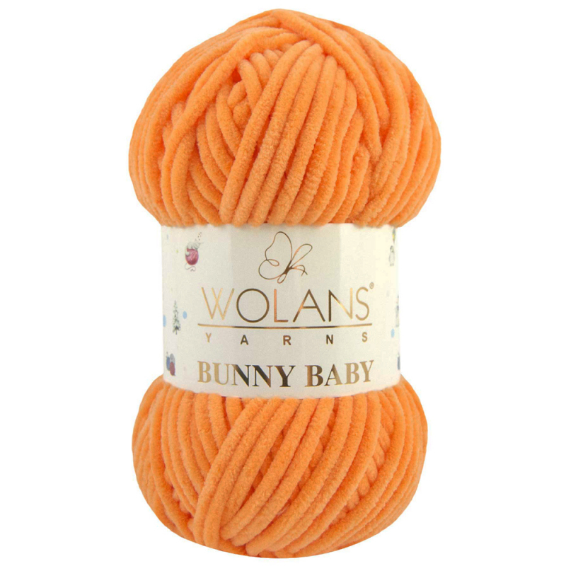 картинка Wolans BUNNY BABY-43 оранжевый от магазина Пряжа Макошь Ярославль