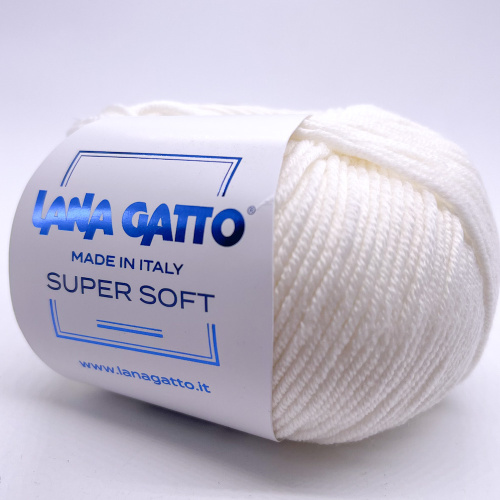 картинка Lana Gatto SUPER SOFT-10001 белый от магазина Пряжа Макошь Ярославль