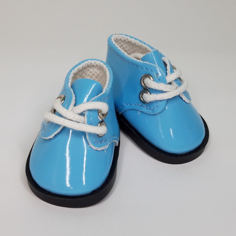 картинка Ботинки для кукол 5см цв.голубой от магазина Пряжа Макошь Ярославль