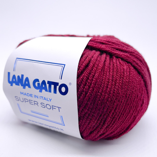 картинка Lana Gatto SUPER SOFT-10105 бордовый от магазина Пряжа Макошь Ярославль