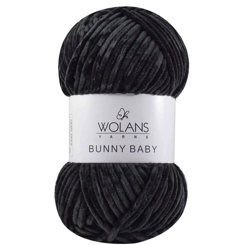 картинка Wolans BUNNY BABY-10 черный от магазина Пряжа Макошь Ярославль