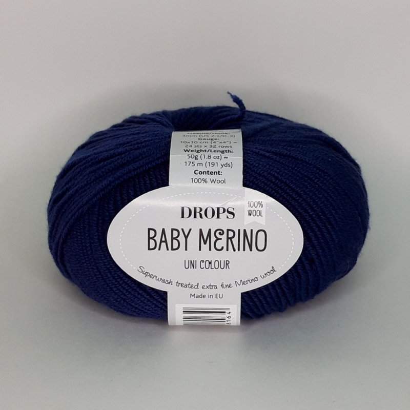 картинка Drops BABY MERINO-30 синий от магазина Пряжа Макошь Ярославль