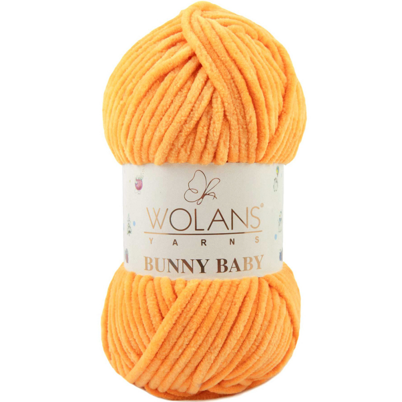 картинка Wolans BUNNY BABY-38 манго от магазина Пряжа Макошь Ярославль