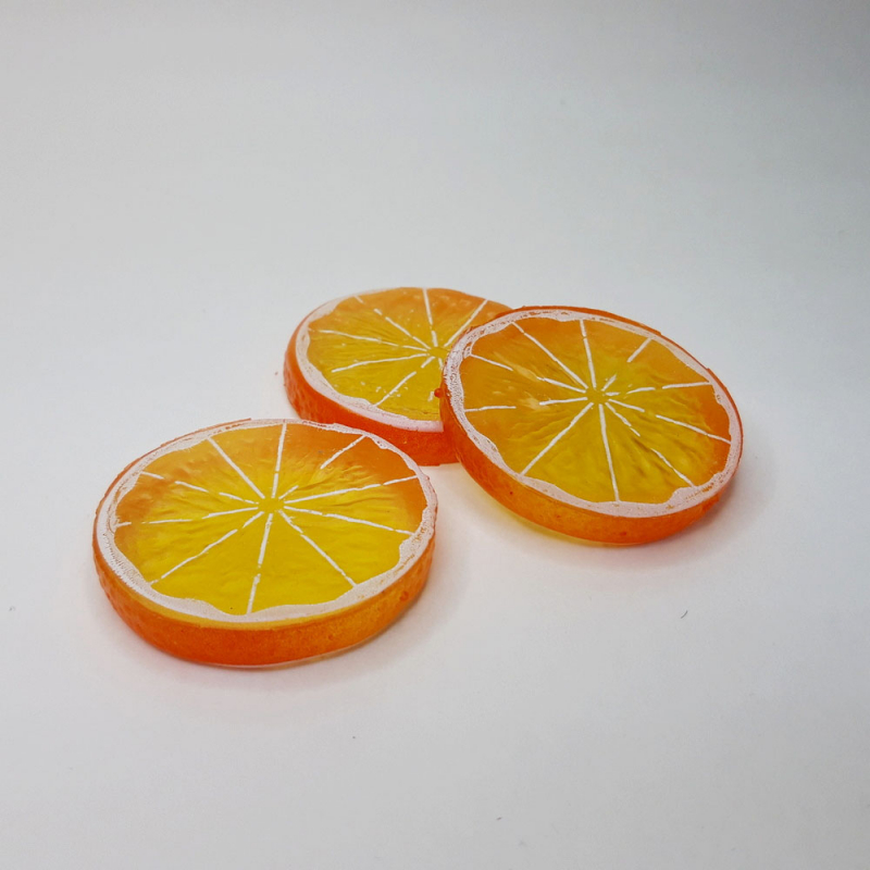 картинка Долька апельсина декоративная D-5см от магазина Пряжа Макошь Ярославль