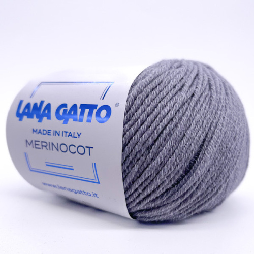 картинка Lana Gatto MERINOCOT-14433 серый от магазина Пряжа Макошь Ярославль