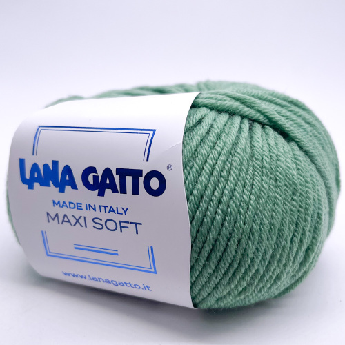 картинка Lana Gatto MAXI SOFT-14602 зеленый от магазина Пряжа Макошь Ярославль