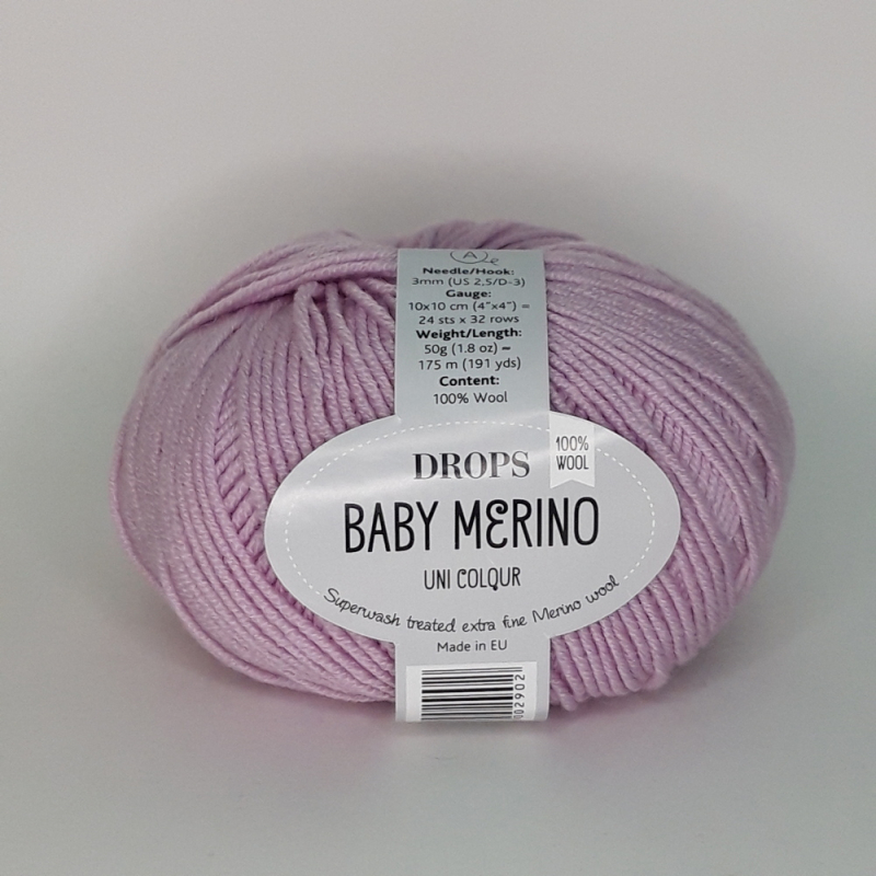 картинка Drops BABY MERINO-26 розовая пудра от магазина Пряжа Макошь Ярославль