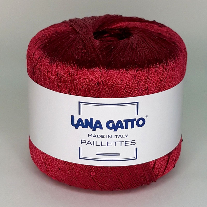 картинка Lana Gatto PAILLETTES LG-8601 цв бордовый от магазина Пряжа Макошь Ярославль