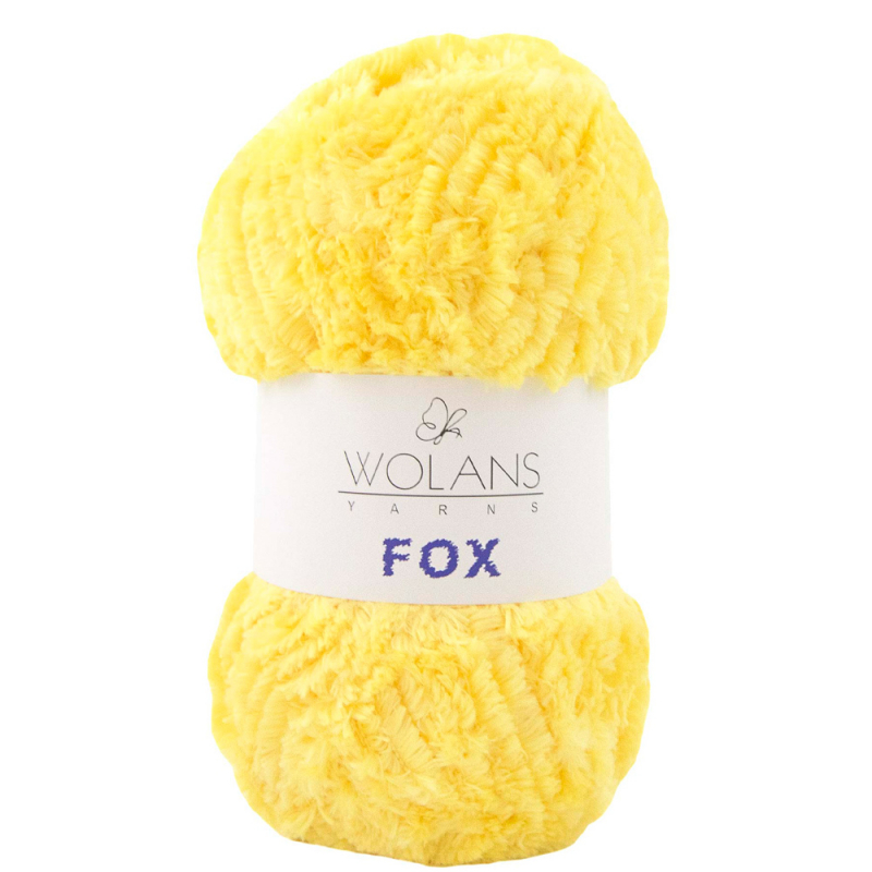 картинка Wolans FOX-14 желтый от магазина Пряжа Макошь Ярославль