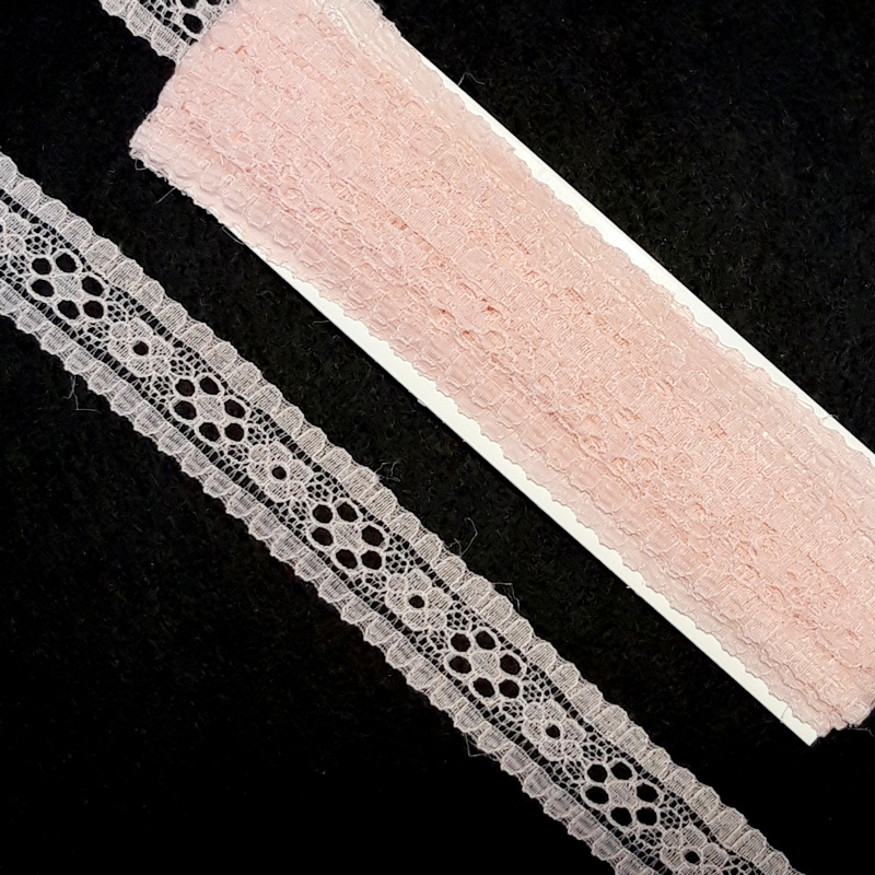 картинка Кружево капрон 20мм х 4,3м цв.нежно-розовый(7437) от магазина Пряжа Макошь Ярославль