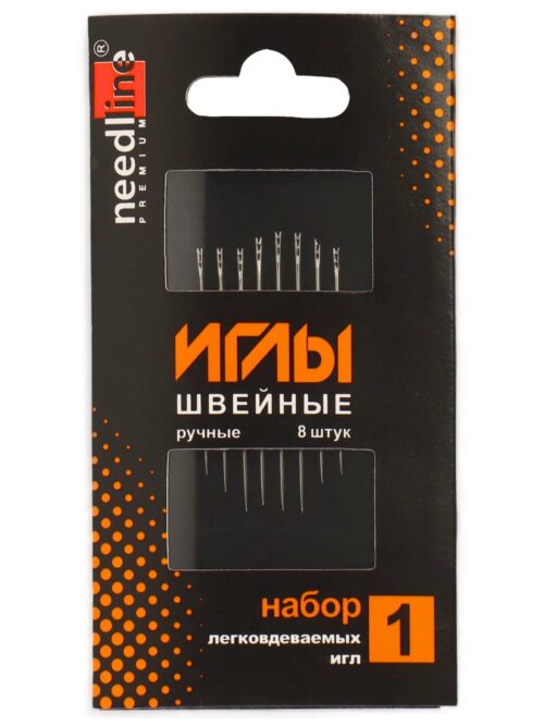 картинка Needline Иглы набор легковдеваемых №1 уп.8 шт от магазина Пряжа Макошь Ярославль