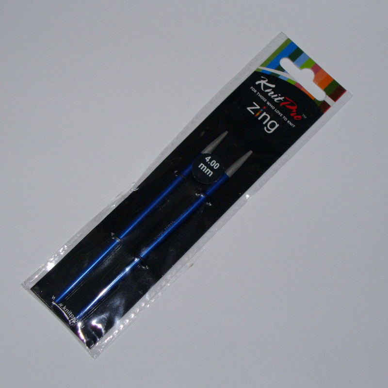 картинка Knit Pro Спицы съемные Zing 4.0мм для тросика 28-126см 47503 от магазина Пряжа Макошь Ярославль
