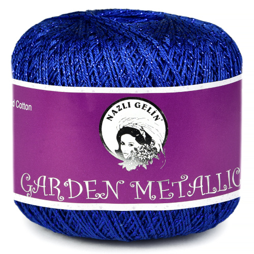 картинка Nazli Gelin GARDEN METALLIC 702-29 васильковый от магазина Пряжа Макошь Ярославль