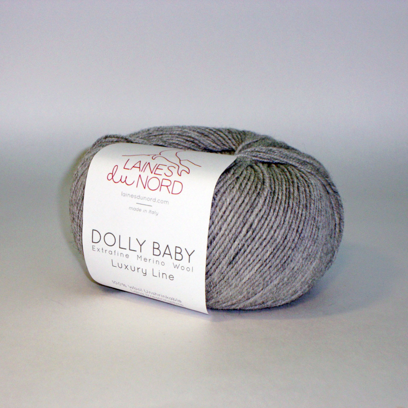картинка Laines du Nord DOLLY BADY-444 серый от магазина Пряжа Макошь Ярославль