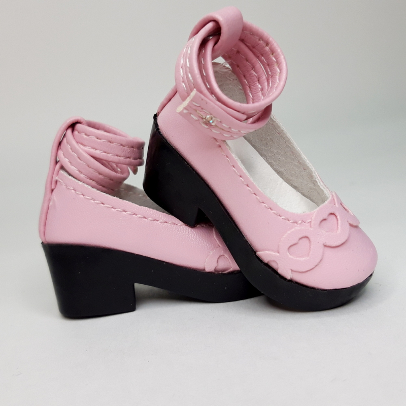 картинка Туфли на каблуках 5,5см цв.розовый от магазина Пряжа Макошь Ярославль