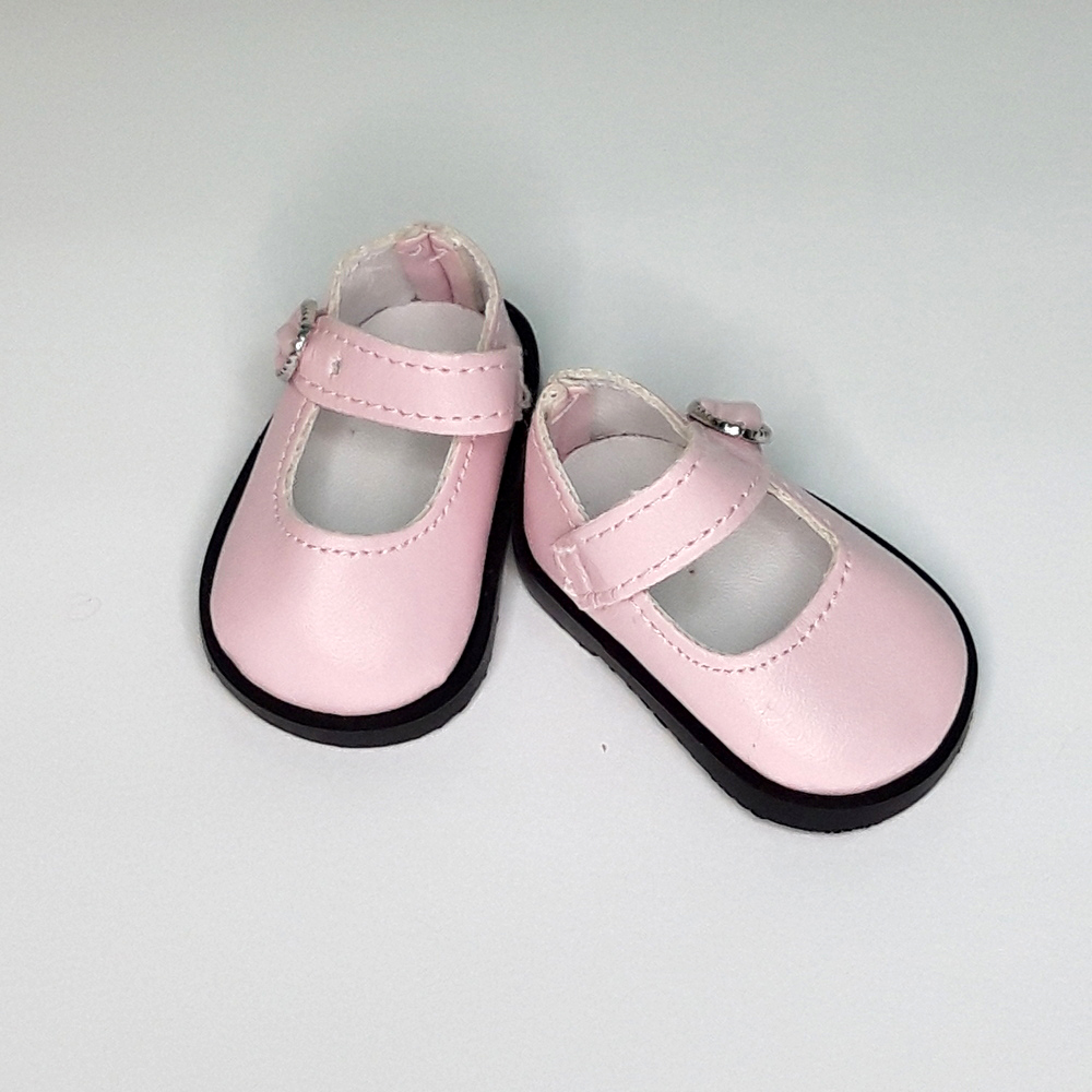 картинка Туфли для кукол 5,5см цв.розовый от магазина Пряжа Макошь Ярославль