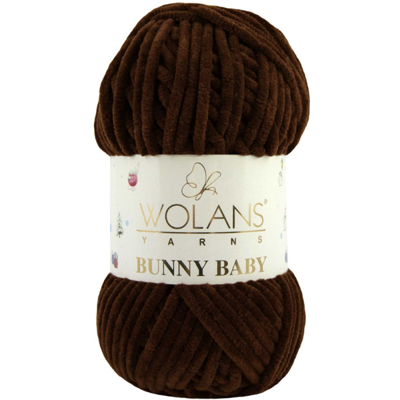 картинка Wolans BUNNY BABY-40 шоколад от магазина Пряжа Макошь Ярославль