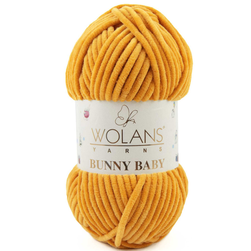 картинка Wolans BUNNY BABY-37 шафран от магазина Пряжа Макошь Ярославль