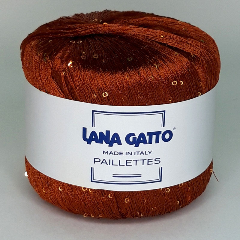 картинка Lana Gatto PAILLETTES LG-8636 цв.терракотовый от магазина Пряжа Макошь Ярославль