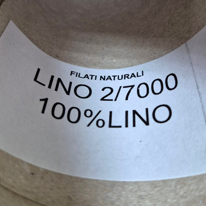 картинка Filati Naturali LINO -100% Лен цв.винный от магазина Пряжа Макошь Ярославль