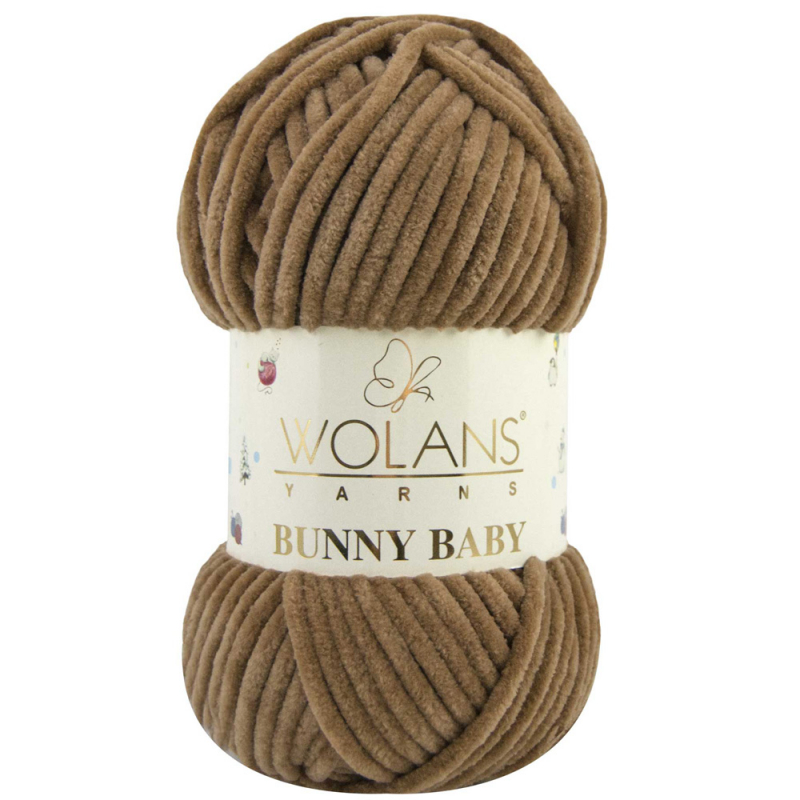 картинка Wolans BUNNY BABY-41 ореховый от магазина Пряжа Макошь Ярославль