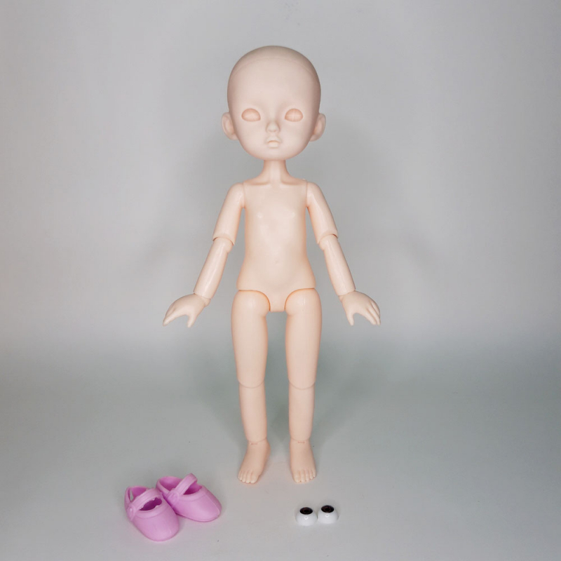 картинка Кукла шарнирная 26 см без макияжа от магазина Пряжа Макошь Ярославль