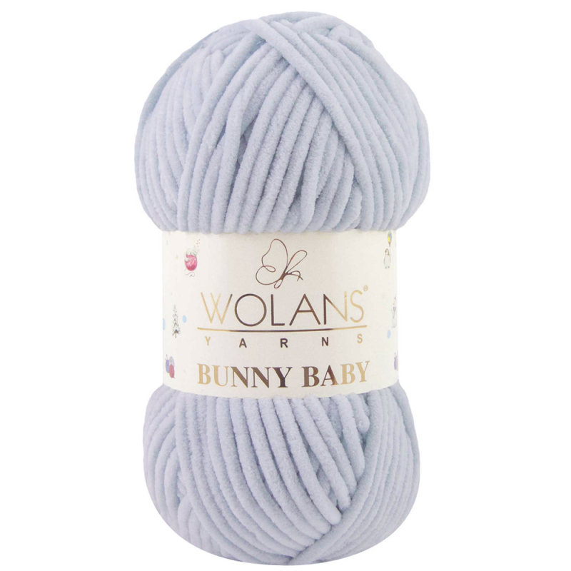 картинка Wolans BUNNY BABY-49 талая вода от магазина Пряжа Макошь Ярославль
