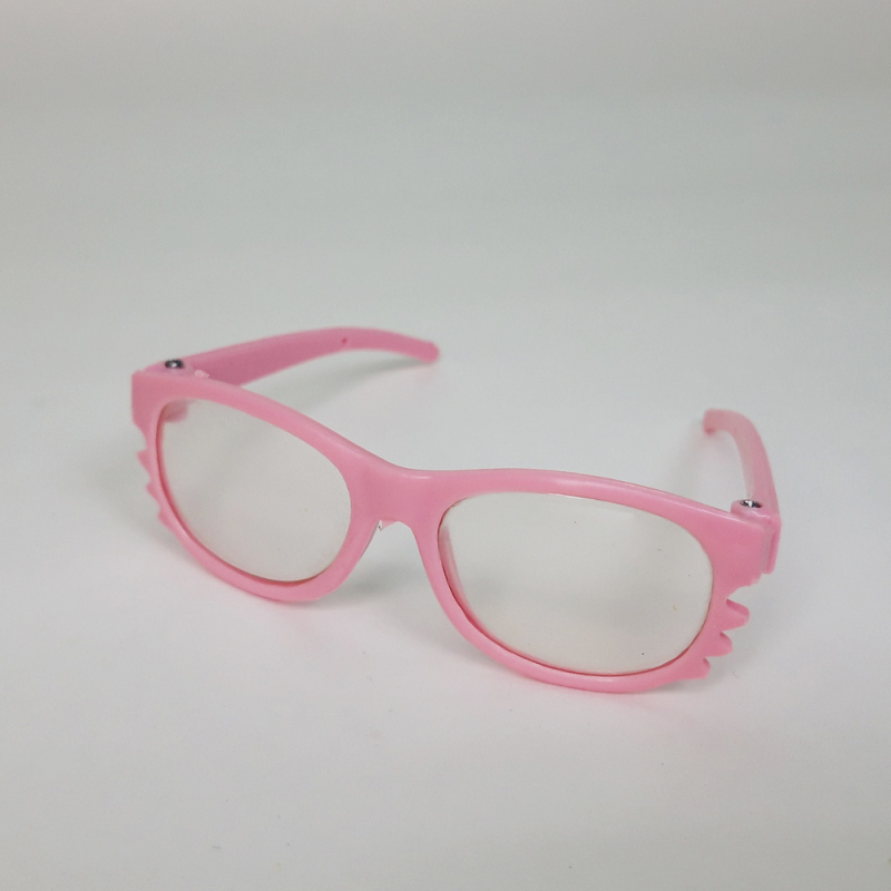 картинка Миниатюрные очки в оправе 8-2.5см цв.розовый(9357) от магазина Пряжа Макошь Ярославль