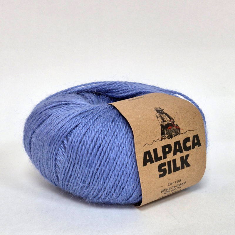 картинка Перу ALPACA SILK-6886 джинсовый от магазина Пряжа Макошь Ярославль
