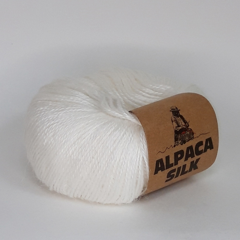 картинка Перу ALPACA SILK-5819 белый от магазина Пряжа Макошь Ярославль