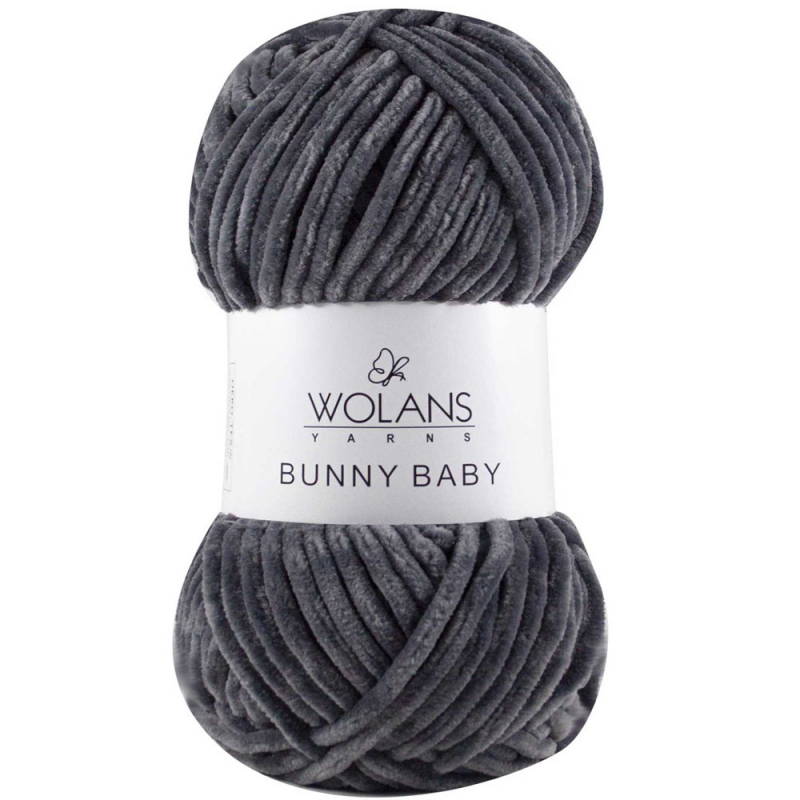 картинка Wolans BUNNY BABY-09 серый от магазина Пряжа Макошь Ярославль