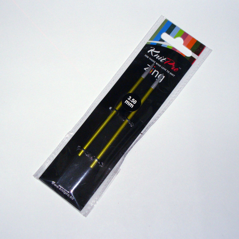 картинка Knit Pro Спицы съемные укороченные Zing 3.5мм для тросика 28-126см от магазина Пряжа Макошь Ярославль