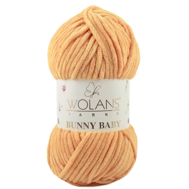 картинка Wolans BUNNY BABY-39 абрикос от магазина Пряжа Макошь Ярославль