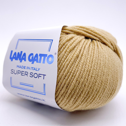 картинка Lana Gatto SUPER SOFT-9425 горчичный от магазина Пряжа Макошь Ярославль